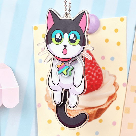 Custom Hanging Magnetic Face Swap Keychain