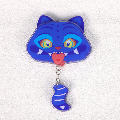 Custom  acrylic  keychain(movable and luminous)