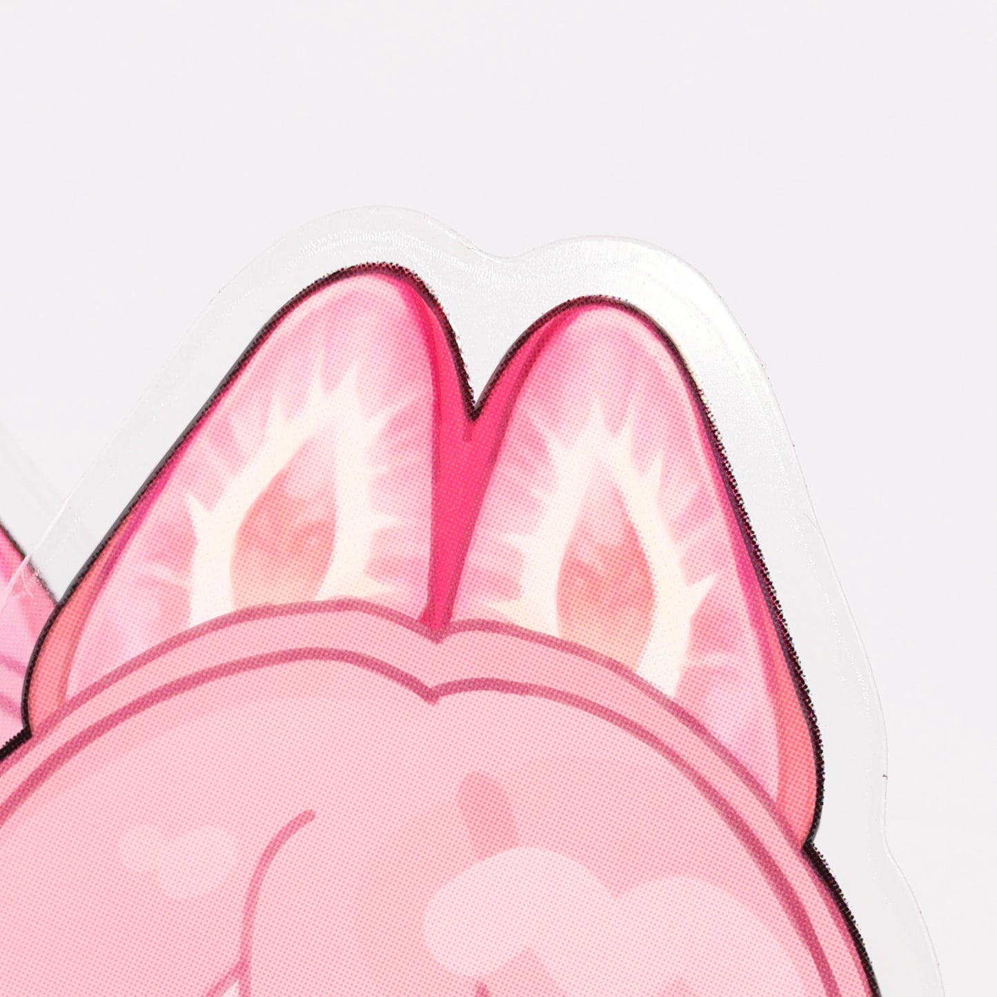Custom Clear PET Vinyl Die Cut Stickers