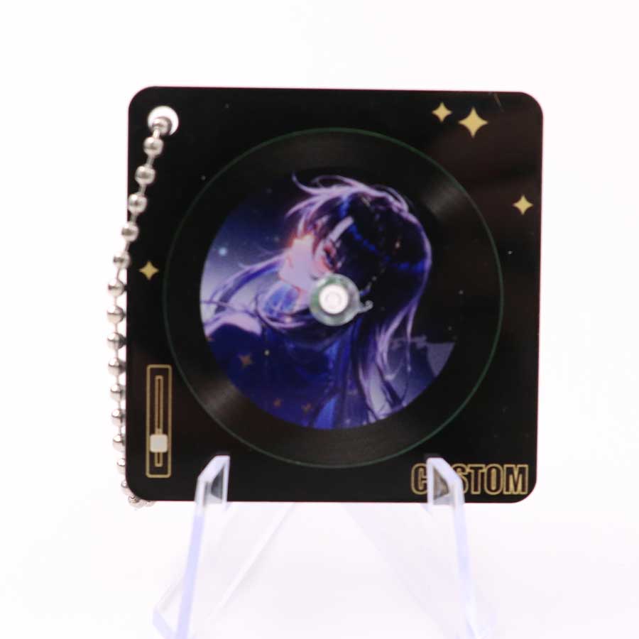 Custom  Acrylic  CD  Keychain