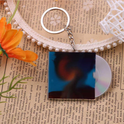 Custom  Acrylic  CD  Keychain