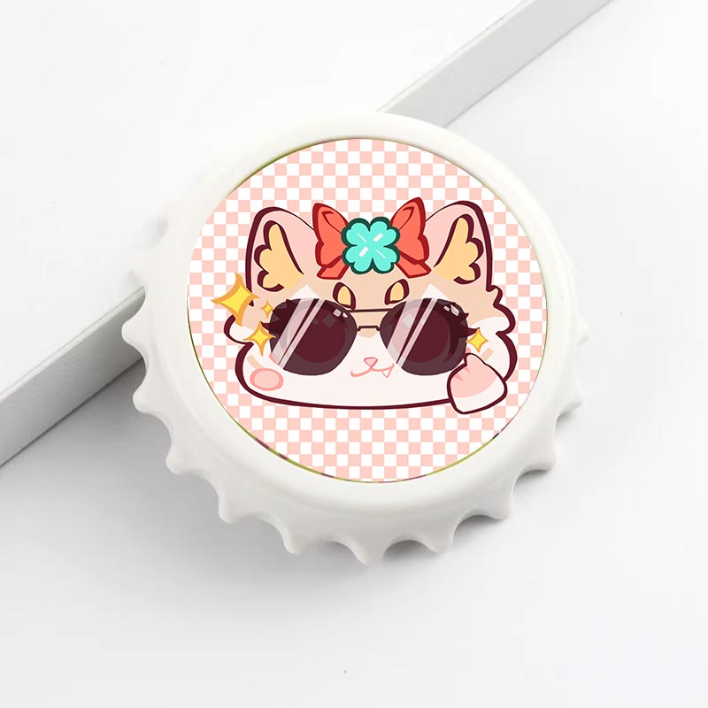 Custom Beer Bottle  Button Badge