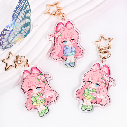Custom Acrylic Anime Keychain
