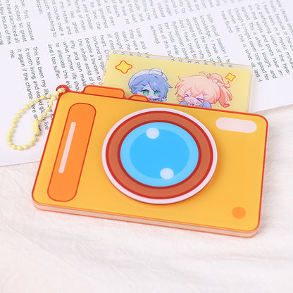Custom  acrylic  camera keychain