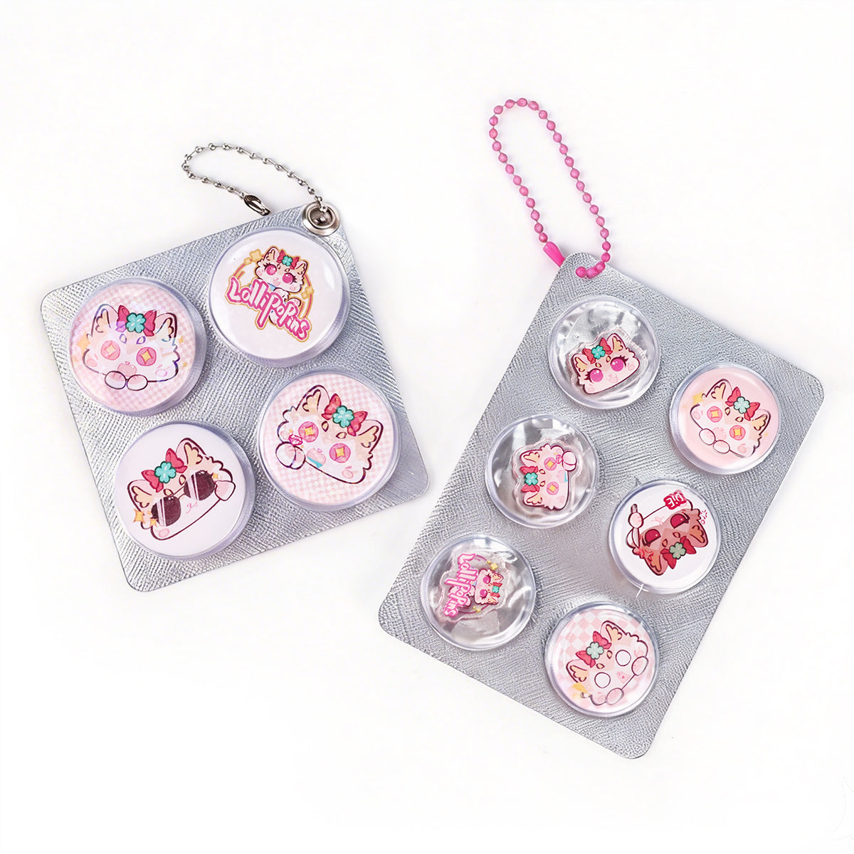 Custom Pill Button pin