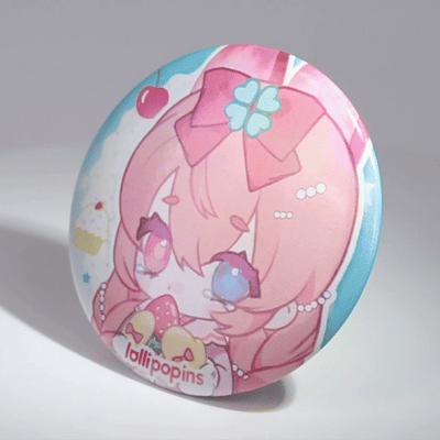 Custom Button Badge（Holographic）