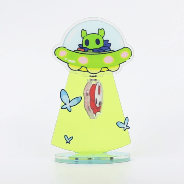 Custom Floating Acrylic Standee