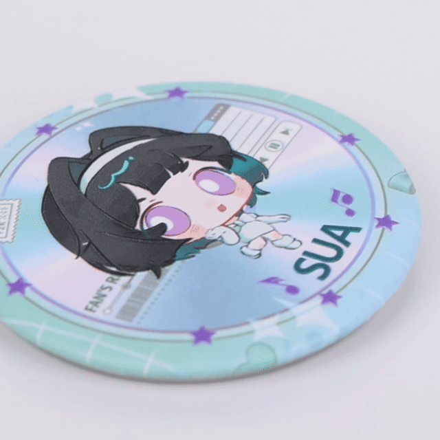 Custom Embossed Enamel Pin