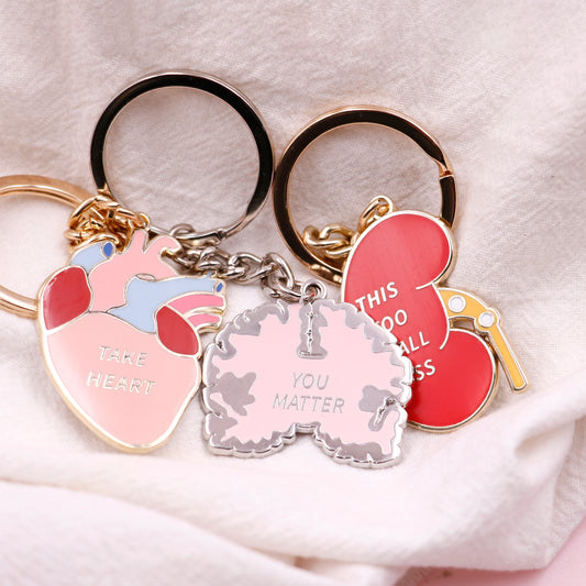 Metal enamel keychain – LOLLIPOPINS