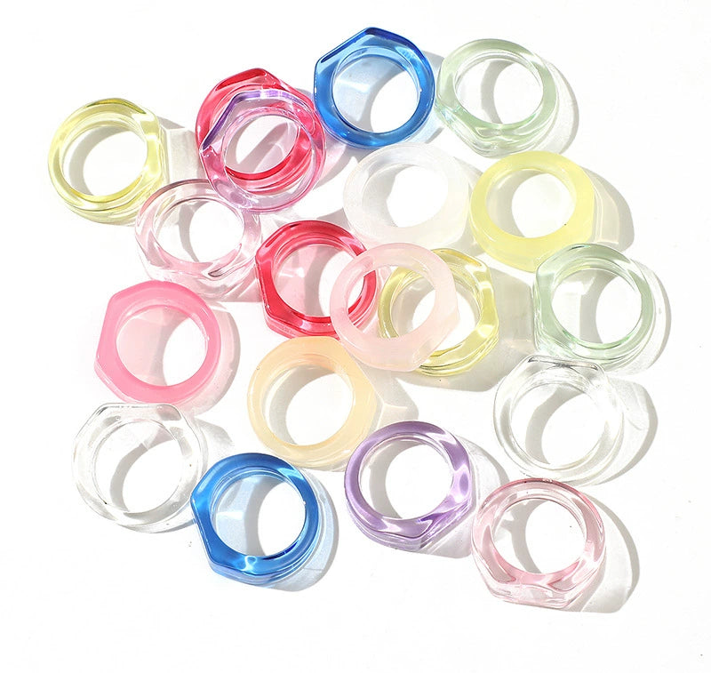 Custom Acrylic Spinner Rings