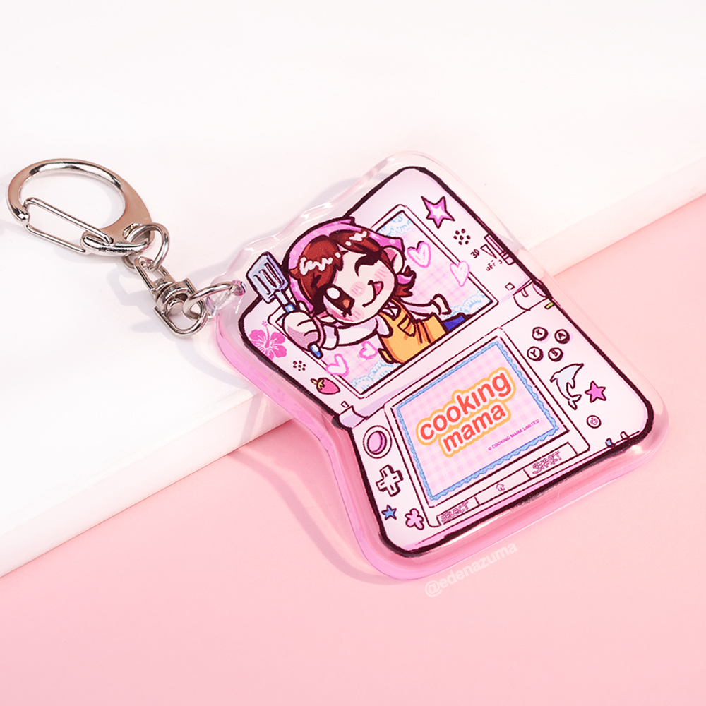 Custom Acrylic Imitation Epoxy  Keychain