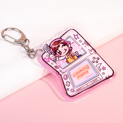 Custom Acrylic Imitation Epoxy  Keychain