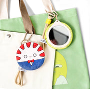 Custom Plush Mirror Keychain