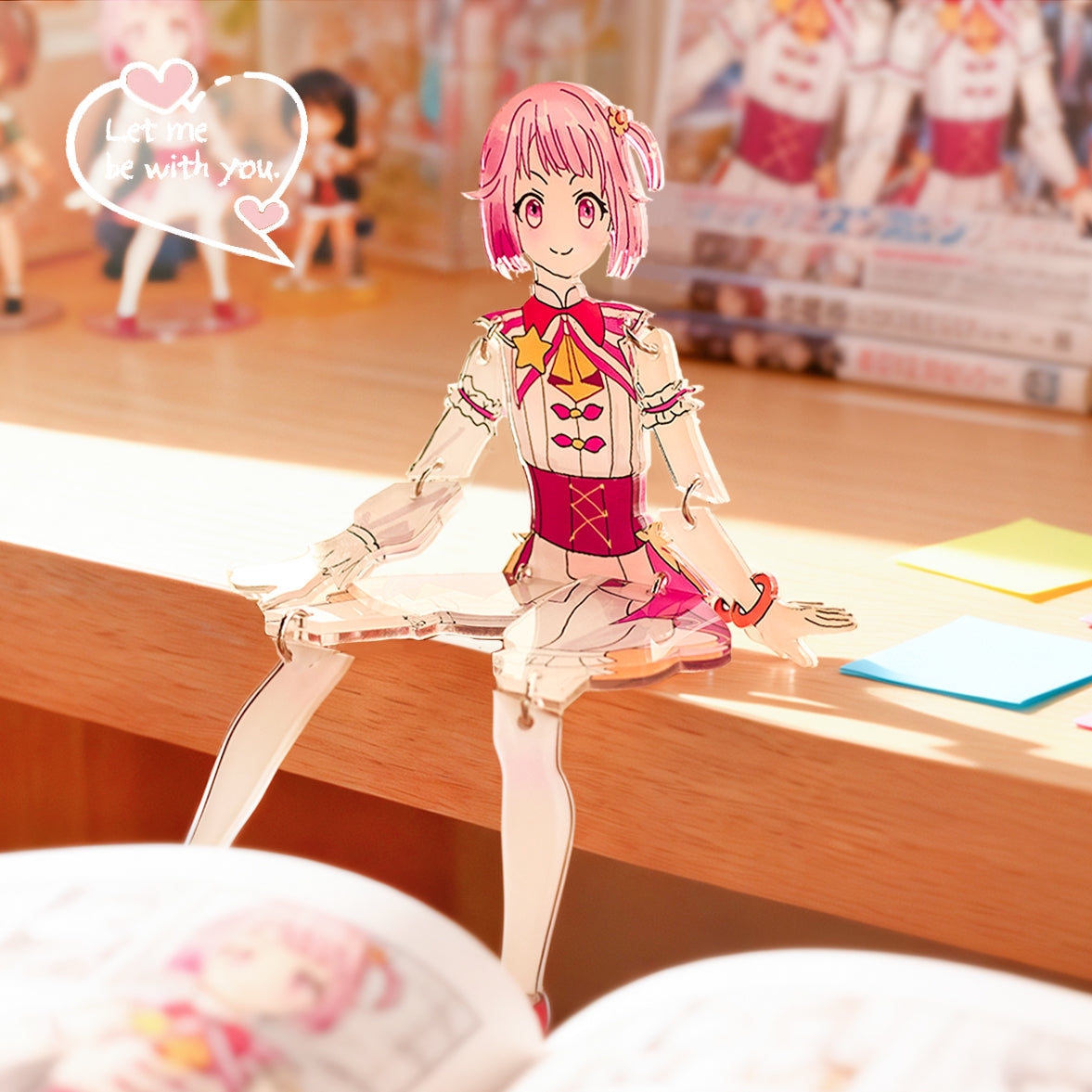 Custom Articulated Acrylic Figure