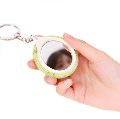 Custom Plush Mirror Keychain