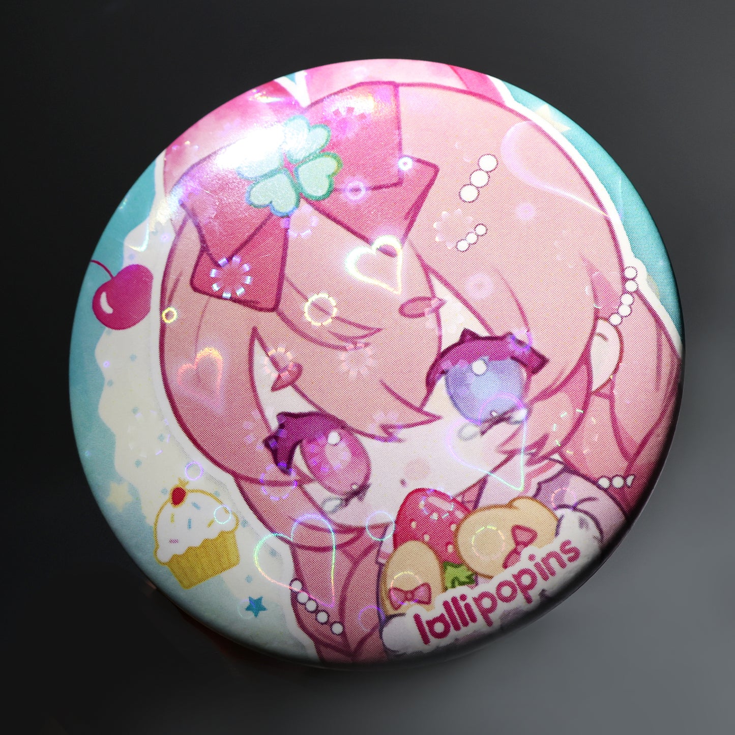 Custom Button Badge（Holographic）