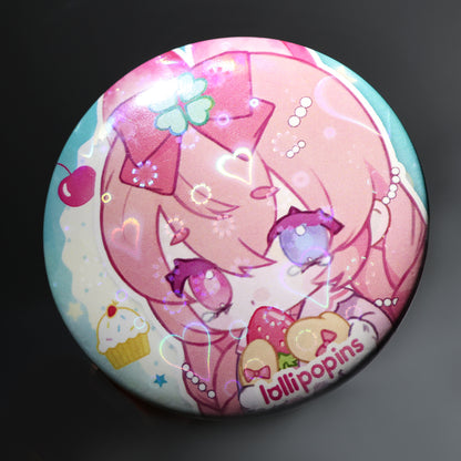 Custom Button Badge（Holographic）
