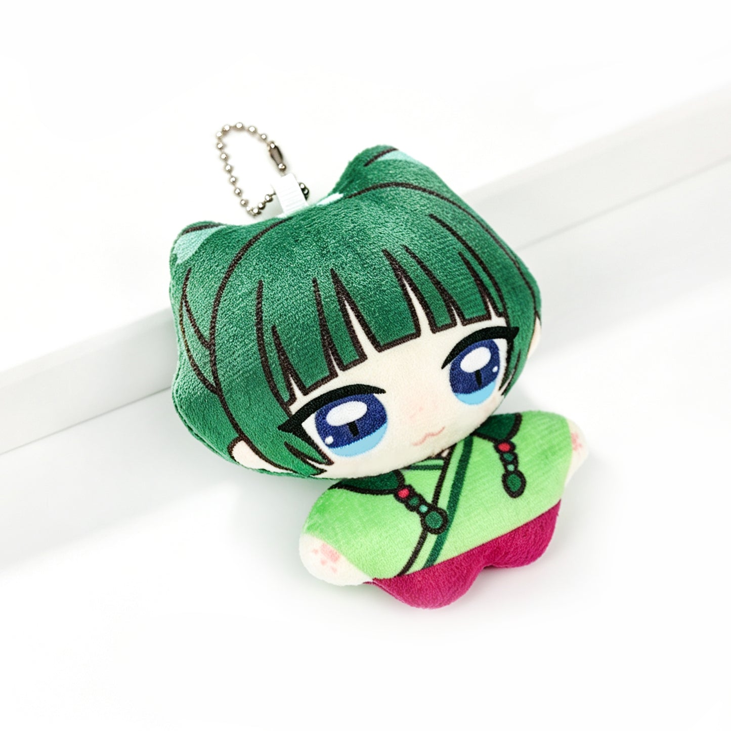 Custom Cat Ear Starfish Shape Plush Keychain