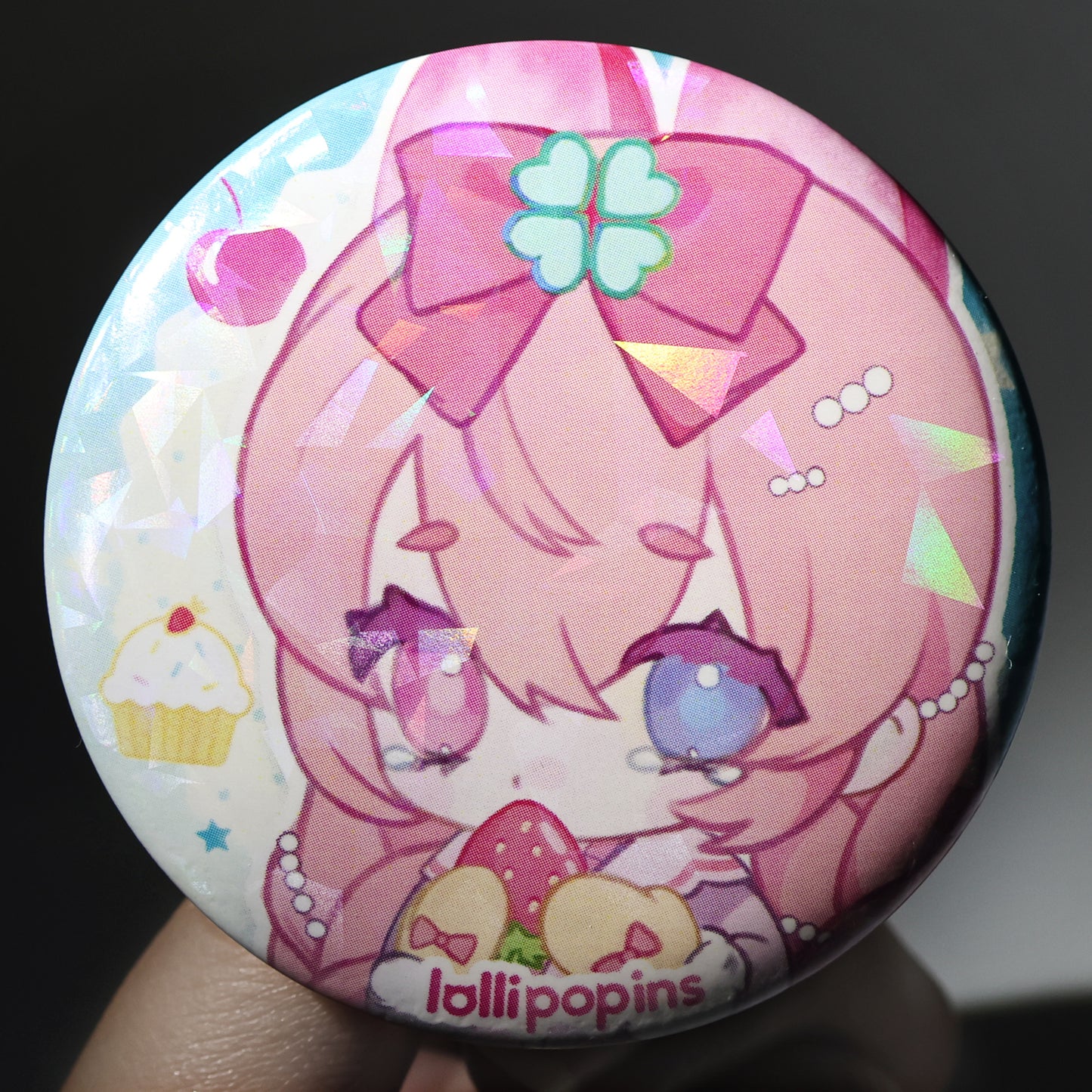 Custom Button Badge（Holographic）