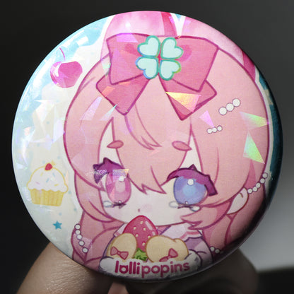 Custom Button Badge（Holographic）