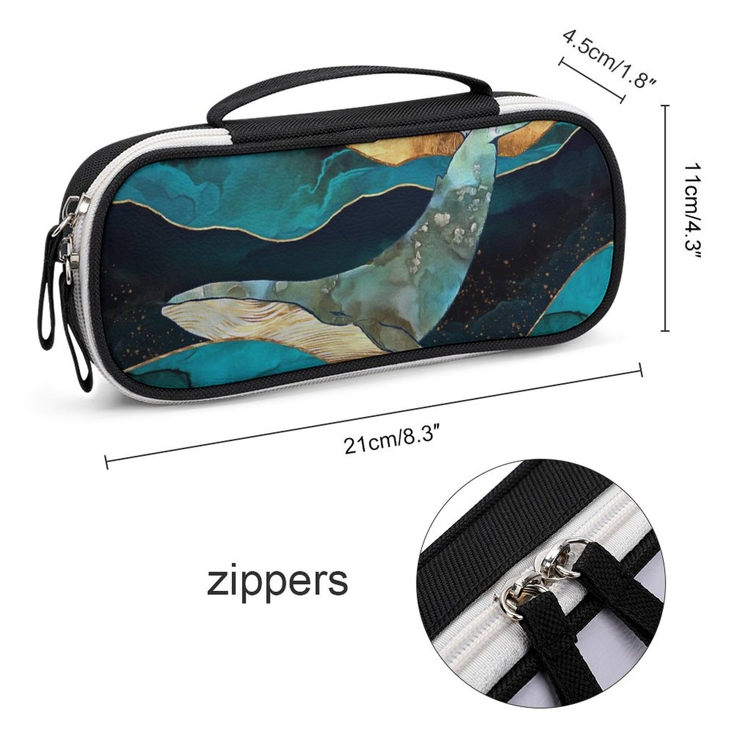 Carry A Makeup Bag/pen Bag Design-natural Scenery