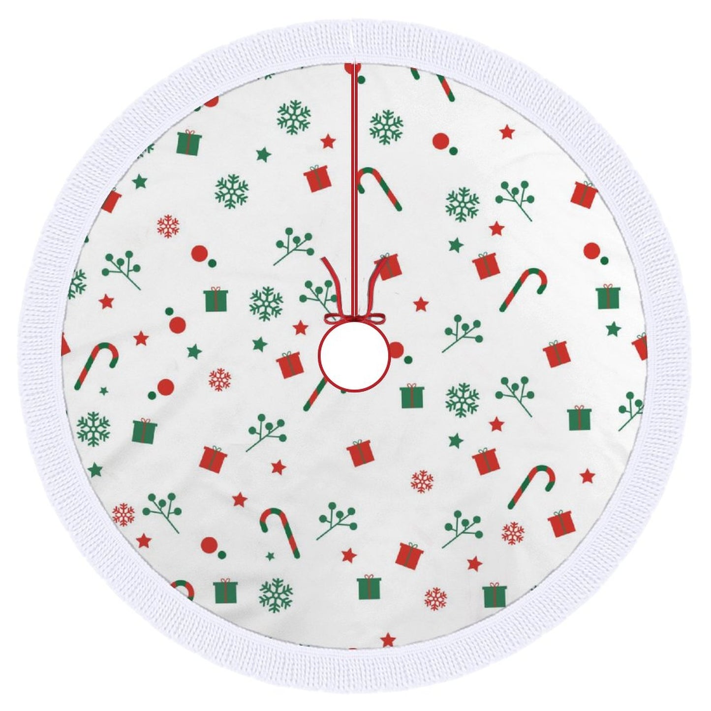 Christmas Tree Skirt Christmas Snow