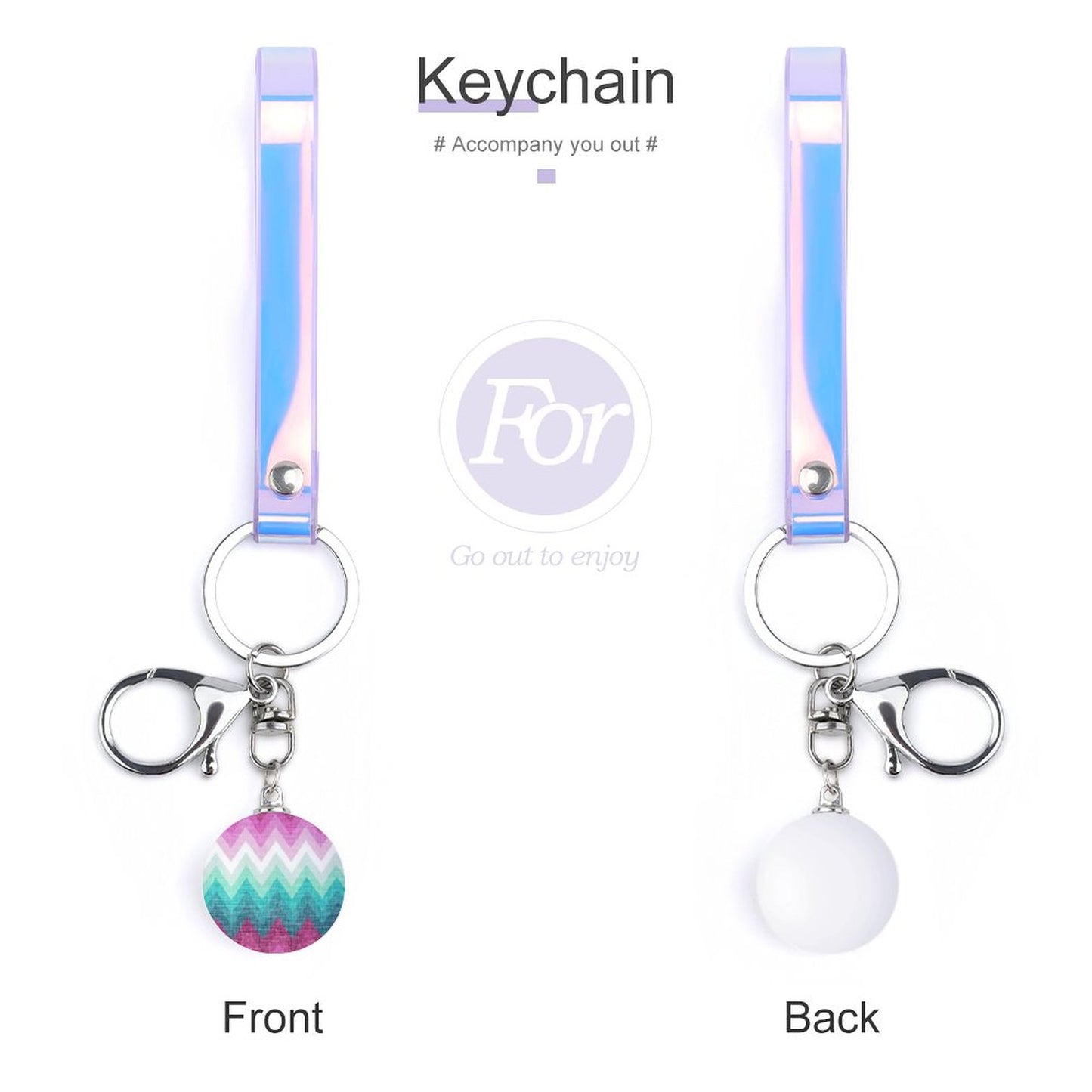 Key Chain Deer King Colour