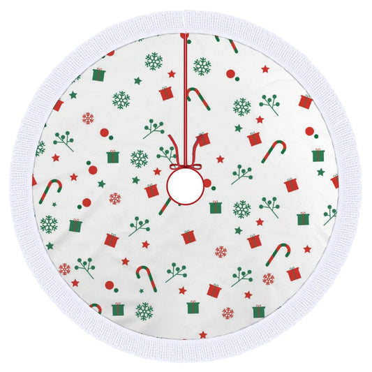 Christmas Tree Skirt Christmas Snow