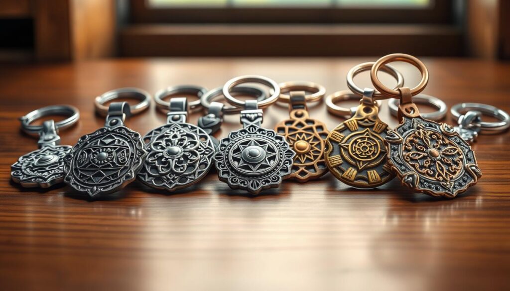 Artistic Metal Keychains