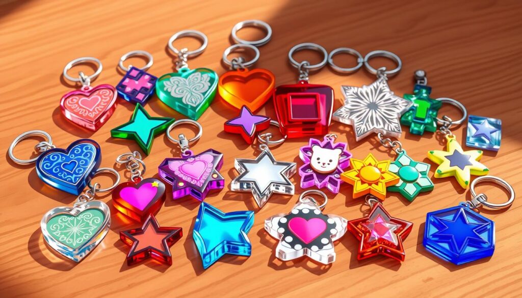 Types of Acrylic Keychains