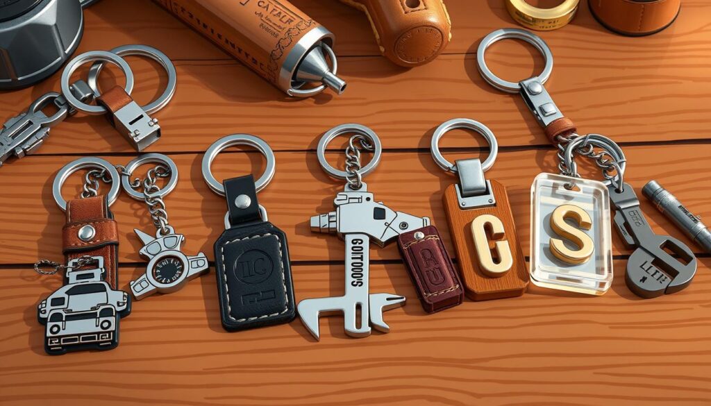 customized keychain for him