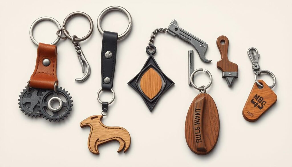 unique design keychain style for men